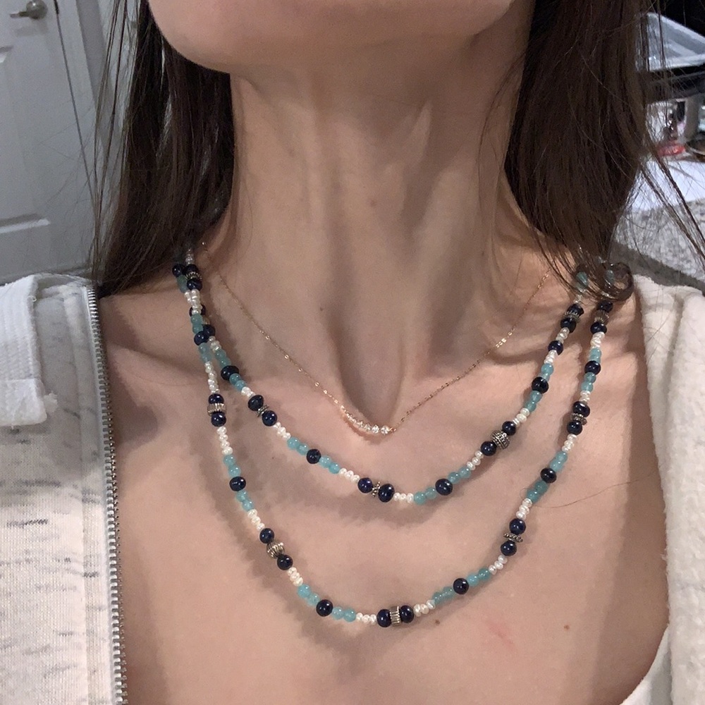 Five Beautiful statement necklaces - Picture 7 of 8